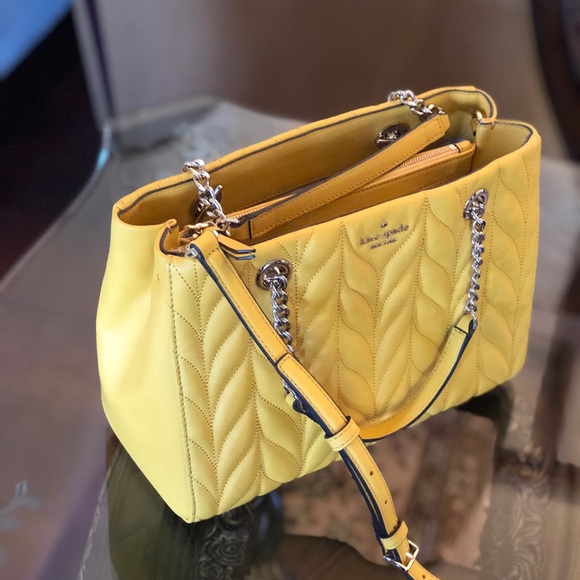 NWT kate spade quilted Leather Meena handbag - Picture 2 of 8